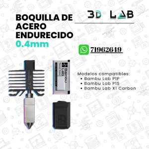 Boquillas Bambu Lab X1C/P1S Series