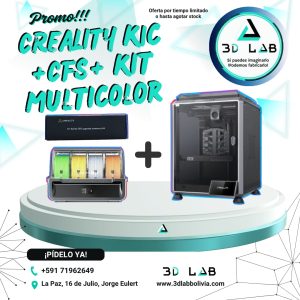 Creality K1C + Kit Multicolor + CFS