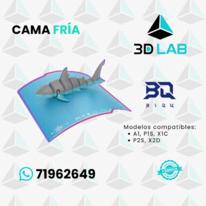 Cama Fría BQ Bambu Lab Frostbite